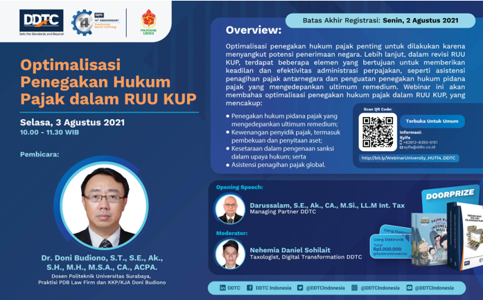 Mengkaji RUU KUP Untuk Menjadikan Sistem Perpajakan Indonesia Lebih Baik Lagi